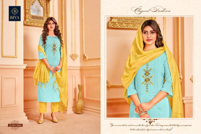 Biva Aura Ethnic Wear Wholesale Designer Readymade Salwar Suit Catalog